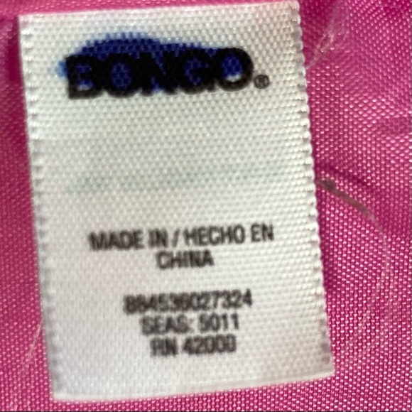 Disco 80s Y2K Glitter BONGO Bling Striped Boho Bohemian Hobo Bag Pink Multicolor - Picture 9 of 15